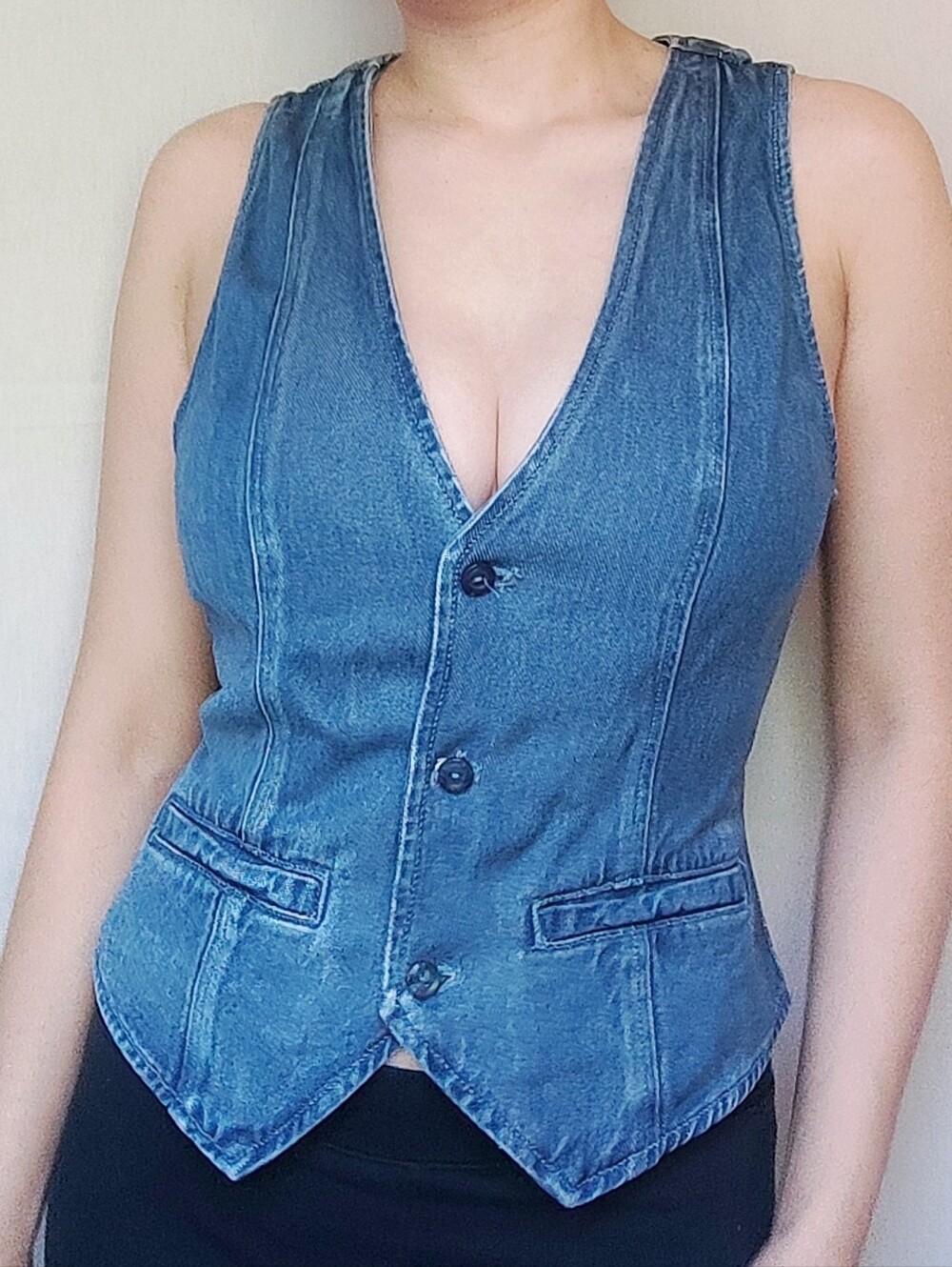 YFB Blue Denim Vest